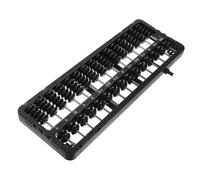 VICASKY Traditional Abacus and 7 Beads Per Rod Plastic with 15 Rods One-key Reset Function Easy to Learn Math Learning Tool for Children and Young Learners for Educational Use