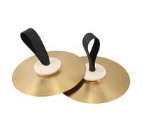 VICASKY Traditional Boys and Girls Performance Cymbals Handheld Musical Instrument for Music Education and Party Supplies