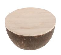 VICASKY Traditional Chinese String Instrument Resonator for Acoustic Enhancement Made from Natural Coconut Shell Musician Repair and Sound Improvement Accessory