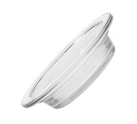 VICASKY Transparent Glass Wax Warmer Dish Plate for Aromatherapy Burner and Wax Melts Reusable Glass Tray Protecting Tabletops with Stylish Multi-functional Design