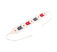 VICASKY Triangle Scarf Headband for Women Knitted Crochet Bandana Kit Vintage Flowers Design for Festival Holiday Styling and Beachside Wear
