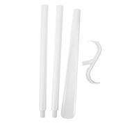 VICASKY Two in One Adjustable Dressing Stick and Shoehorn for Seniors and Disabled Lightweight Abs Material Long Handle Aid for Putting Socks Shoes Pants and Shirts with Convenient