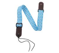 VICASKY Ukulele Bass Strap Pure Cotton Material Leather Head Adjustable for Comfortable Play