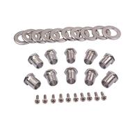 VICASKY Ukulele Guitar Tuning Peg Tuner Machine Head Threaded Bushing Ferrule Mounting Screw Improve Sound Quality