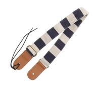 VICASKY Ukulele Strap Cotton Striped Design Ukulele Shoulder Strap Accessory for Holding Use