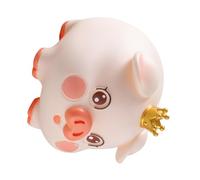 VICASKY Unbreakable Small Piggy Bank with Realistic Design Lightweight and Compact Coin Saving Jar for Boys and Easy to Use Money Box for Nursery Decor and Teaching Financial