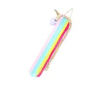 VICASKY Unicorn Hair Clips Holder and Barrette Organizer, Felt Wall-Mounted Hair Accessory Storage Hand-Woven Pendant, Boys and Girls’ Hairband and Headband Organizer for Girls’ Bedroom