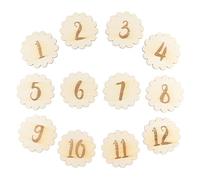 VICASKY Unique Baby Birth Month Cards Newborn Countdown Calendar for Baby Shower Present