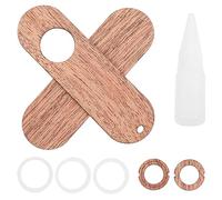 VICASKY Unique Kazoo Musical Instrument Wooden Kazoo for Adults Recorder Instrument for Performances Practice