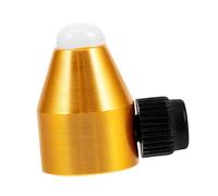 VICASKY Universal 8-color Natural Agate Round Tuning Fork Feet with Yellow Tiger Eye Matte Finish, Smooth Crystal Meditation Tuning Fork Accessory for Stress Relief