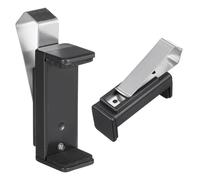 VICASKY Universal Garage Remote Visor Clip Holder for Door Remote Control, Black Abs and Stainless Steel, Flexible, Compact and Lightweight Design for Travel and On-the-go