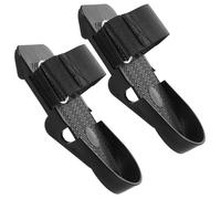 VICASKY Universal Rowing Machine Pedals 1 Pair Flat Fitness Exercise Replacement Pedals for Indoor Rowing Machines with Anti-slip Surface Suitable for Home Gym Training