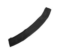 VICASKY Universal Stroller Handlebar Cover and Foldable Design Pu Leather Grip with Zipper Installation Protective Stroller Handle Sleeve Cover for Baby Pushchair Armrest