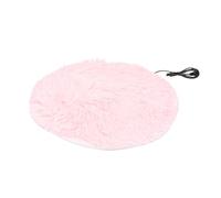 VICASKY USB Heated Pet Mat for Cats and Small Dogs with Safe Temperature Control, Waterproof Leather and Cloth Material, for Winter Home Use, Fashionable Heated Warmer Bed