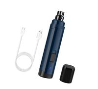 VICASKY USB Rechargeable Electric Pet Nail Trimmer with Quiet Motor Abs Material Paw Nail Polisher for Dogs and Cats Navy Compact Grooming Tool