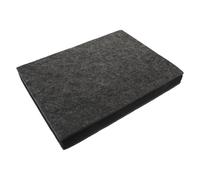 VICASKY Vibration Mat Speaker Insulation Pads Subwoofer Soft Padding 15.72x11.79x2.04in Grey Polyester Sound Dampening Floor Pads Vibration Reduction Easy Installation Elegant Design