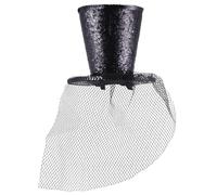 VICASKY Vintage Mesh Fascinator Hat for Women 1 Piece Elegant Party Headwear Veil for Weddings and Performances Retro Style Accessory