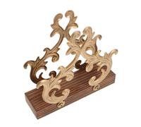 VICASKY Vintage Metal Napkin Holder Baroque Willow Branch Design Freestanding Tissue Tray Basket for Dining Table Kitchen Countertop Indoor Outdoor Use