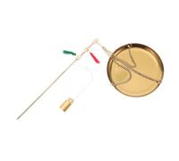 VICASKY Vintage Mini Copper Chinese Herb Scale Handheld Materials Gram Scale for Precise Weighing of Tea Jewelry Dried Fruits Portable and Sturdy