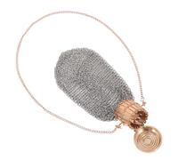 VICASKY Vintage Retro Coin Purse Stainless Steel Mesh Mini Change Holder with Twist Lid Closure Portable Compact Organizer for Travel and Daily Use Elegant Wallet for Jewelry and Small