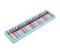 VICASKY Vintage Style Plastic Abacus with Beads Per Rod for Educational Math Learning Traditional Chinese Counting Tool for Students Teenagers and Accountants Frame