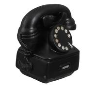 VICASKY Vintage Telephone Model Retro Resin Ornament for Home Decor Photography Prop Compact Versatile Vintage Cell Phone Prop for Dollhouse Decoration Stylish Accents