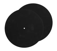 VICASKY Vinyl Turntable Mat Record Turntable Pad 2pcs Felt Mats Record Player Accessories Anti-vibration Static-free Easy Install