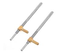 VICASKY Violin Bow Frog Screws 2pcs Metal String Instrument Parts Replacement Easy to Use Lightweight Violin Fittings for Broken Or Old Screws