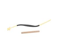 VICASKY Violin Sound Post Setter Tool Kit Comfortable Grip 2pcs with Ergonomic Handle Metal and Wood Material for Violin and Cello Maintenance for Professional Luthiers and Amateur