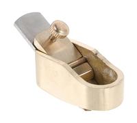 VICASKY Violin Thumb Planer Tool with 12mm Brass Blade for Woodwork Projects, Manual Mini Woodworking Plane Enhancing Sound Quality, for Onsite Wooden Instrument Supply and Craft