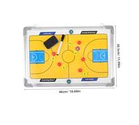 VICASKY Wall Mount Basketball Strategy Board with Sand Textured Erasable Surface for Coaching and Training Portable Basketball Coaching Equipment for Game Planning and Team Communication