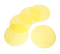 VICASKY Warm Lamp Film Light Diffuser Sheet Lights Self-Adhesive Colour Films 5pcs Color Changing Lamps 10X10cm Pet Lighting Filter for Home Ambience Soft Glow Living Room Bedroom