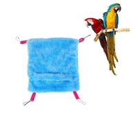 VICASKY Warm PET Sleep Sack Hammock for Parrots Soft Sky Sleeping Bag Nest Cozy Fleece Wrap for Small Animals for Indoor Use