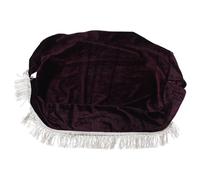 VICASKY Washable Piano Chair Slipcover Soft Velvet Protector with Stylish Tassels for Single Piano Bench Versatile Use for Home School and Concert Settings
