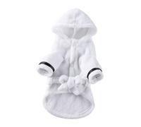 VICASKY Water Absorbent Pet Bathrobe Lightweight Wear Resistant Dog Robe for After Bath Drying Cozy Sleepwear for Dogs and Cats Pet Accessories in