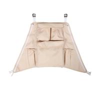 VICASKY Water Resistant Stroller Organizer Bag with Multi-Pocket Design and Double Zipper Closure, Lightweight Oxford Cloth Storage with Side Mesh Pocket for Outdoor Trips and Travel