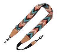 VICASKY Wear-resistant Ukulele Strap Design Creative No-drill Shoulder Belt for Guitar Comfortable and Breathable for Acoustic and Bass Guitars