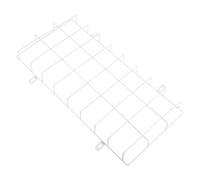 VICASKY White Iron Emergency Light Protection Cover for Exit Sign and Emergency Lighting Fixtures, Easy Installation and Sturdy Metal Cage, Suitable for School and Office Use