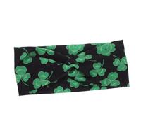 VICASKY Wide Turban Irish Knot Headband Girls Celebration Hairband Women's St Patrick's Day Accessory