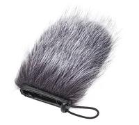 VICASKY Windproof Hood Microphone Windscreen Furry Wind Cover for Outdoor Use Mic Windscreen Accessory for Computer Karaoke