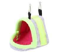 VICASKY Winter Warm Hanging Hamster Bed Creative Pet Nest for Chinchillas Squirrels and Small Animals Easy to Clean Cute Design for Indoor Use