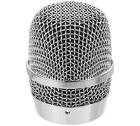 VICASKY Wireless Microphone Metal Grille Mesh Replacement for Bbs666 Mic Accessory for Ktv Supplies Sturdy Metal Mic Head Compatible with Wireless Microphones Professional Wind Screen