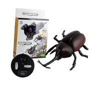 VICASKY Wireless Remote Control Beetle Electric Insect Model with Lifelike Limbs Movement Wheel Based Walking Simulation for Creative Prank and Play