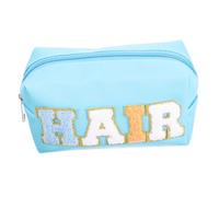 VICASKY Womens Travel Makeup Bag Portable Cosmetics Pouch with Zipper Closure Durable Organizer for Vanity Products Jewelry Sundries for Outdoor Use