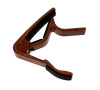 VICASKY Wood Grain Capo for Guitar Practical Capo for Acoustic Guitar Fast Tune Clamp Musical Instrument Accessories Suitable for Folk Classical Ukulele
