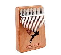 VICASKY Wood Thumb Piano Key Musical Instrument for Beginners Finger Piano Small Keyboard Creative Kalimba Key