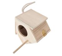 VICASKY Wooden Bird House Hummingbird Feeder for Garden Outdoor Use Nesting Box for Small Birds Weather Resistant Birdhouses for Outside and Indoor Decoration