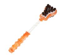 VICASKY Wooden Body Massage Stick for Back Therapy, Multifunctional Acupoint Patting Hammer, Orange Natural Massage Knock Tool for Relief and Relaxation