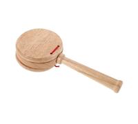 VICASKY Wooden Castanets for Hand Clappers for Early Music Education Montessori Rhythm Instrument for Develop Coordination Musical Skills Preschool Settings
