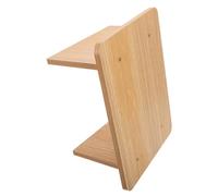 VICASKY Wooden Foot Rest Stool for Adults Under Desk Non-Slip Step Stool with Ergonomic Tilt Design for Office and Home Use Stylish Minimalist Support for Foot Comfort